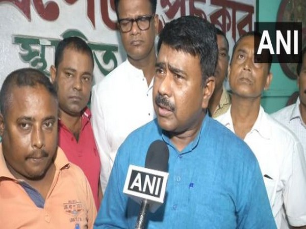 Assam Congress MP Abdul Khaleque speaking to ANI on Saturday. Photo/ANI