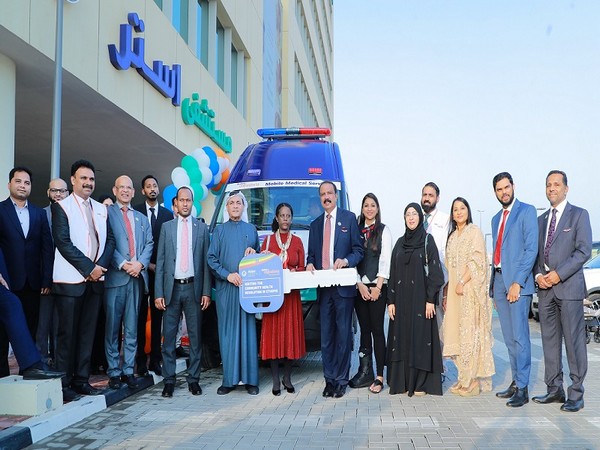 Dignitaries at the flag off ceremony of the new Aster Volunteers Mobile Medical Service Vehicle for Ethiopia
