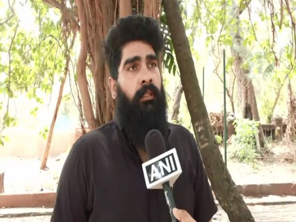 National Vice President of AAP Youth Wing Siddesh Bhagat (Photo/ANI)