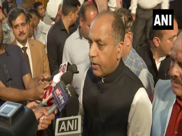 Himachal Pradesh Chief Minister Jai Ram Thakur (Photo/ANI)
