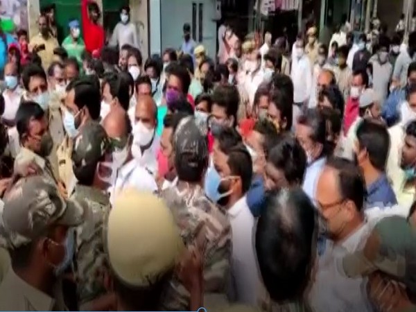 Visuals from the spot (Photo/ANI)