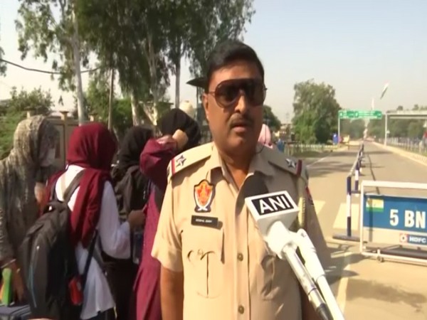 Police official Arunpal Singh speaking to ANI on Wednesday