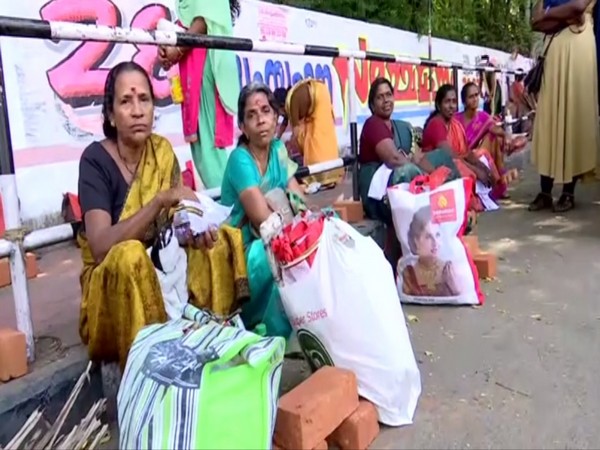 Visuals from Thiruvananthapuram, Kerala on Sunday. Photo/ANI