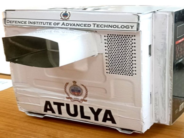 The microwave steriliser named as 'ATULYA' (Image Source: PIB)