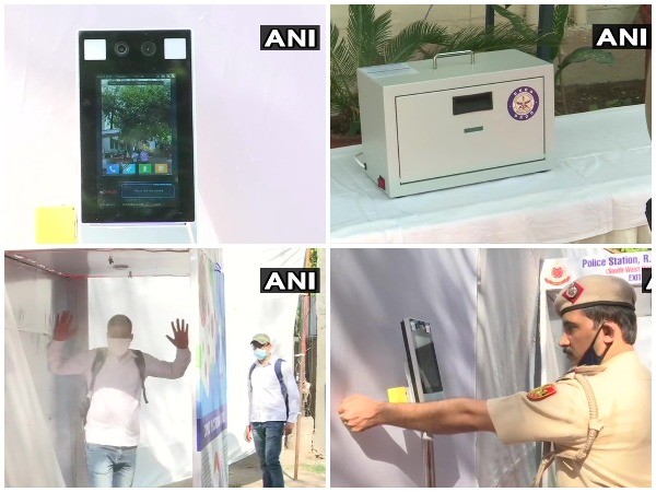 RK Puram Police Station steps up efforts to keep cops safe from COVID-19. 