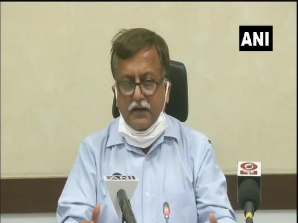 Uttar Pradesh Additional Chief Secretary, Home, Awanish Awasthi addressing a press conference in Lucknow on Friday. Photo/ANI