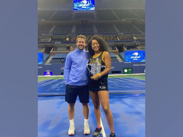 Naomi Osaka and her coach Wim Fissette (Photo: Wim Fissette/ Instagram)