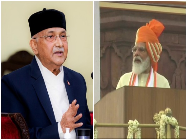 Nepal PM KP Sharma Oli and Prime Minister Narendra Modi
