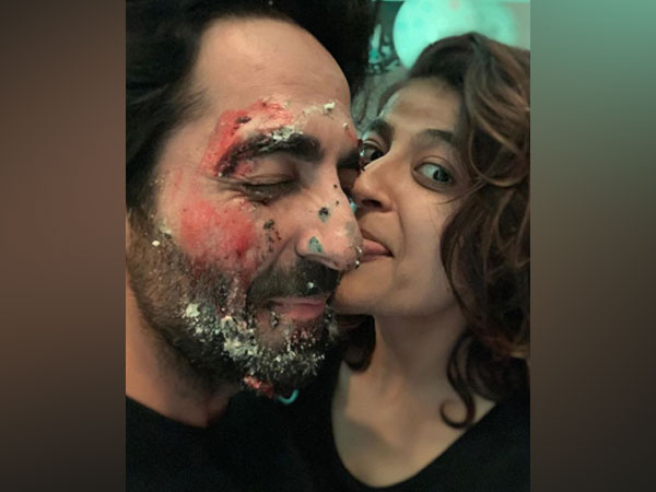 Actor Ayushmann Khurran with wife Tahira Kashyap (Image Source: Instagram)