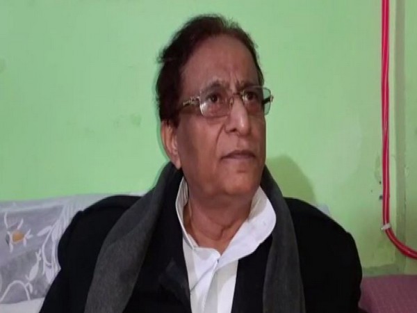 SP leader Azam Khan speaking to ANI on Tuesday in Rampur. Photo/ANI