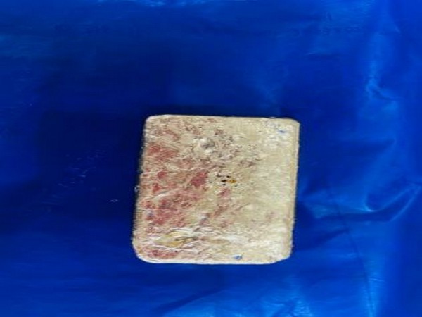 Visuals of the recovered gold by Customs(Photo/ANI)