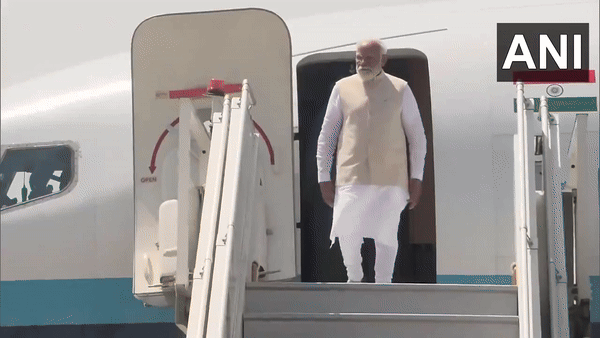 Prime Minister Narendra Modi returns to India after his two-day state visit to Bhutan. (Photo: ANI)