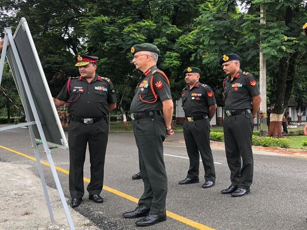 Lieutenant General M M Naravane, General Officer Commanding in Chief of Eastern Command during his two day visit was briefed on operational, training, and logistics issue by formation commanders. 