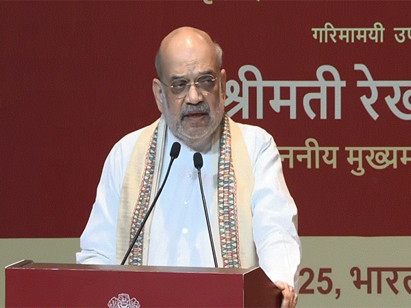 Union Home Minister Amit Shah visits exhibition on new criminal laws at Bharat Mandapam, New Delhi. (Photo/ANI)