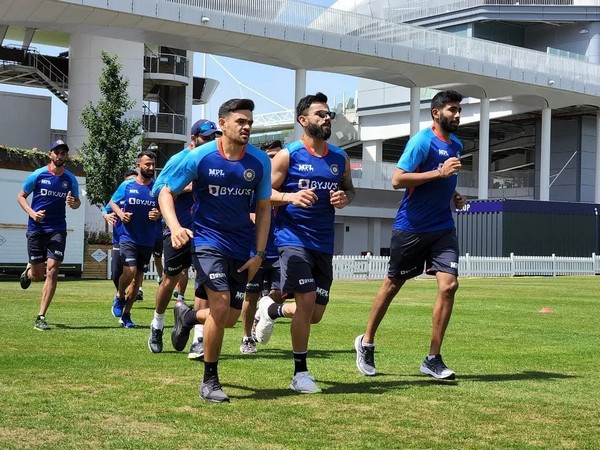 Indian cricketers practicing in London (Image: Virat Kohli Koo)