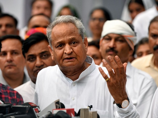 Rajasthan CM Ashok Gehlot (File Photo/ANI)