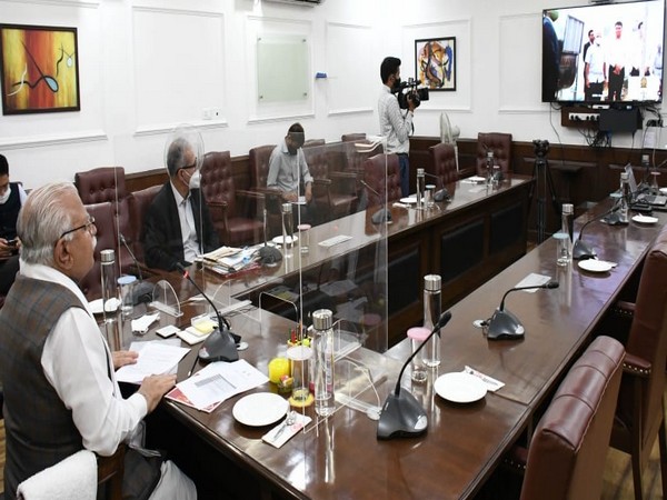 Haryana Chief Minister at the launch of the projects. 