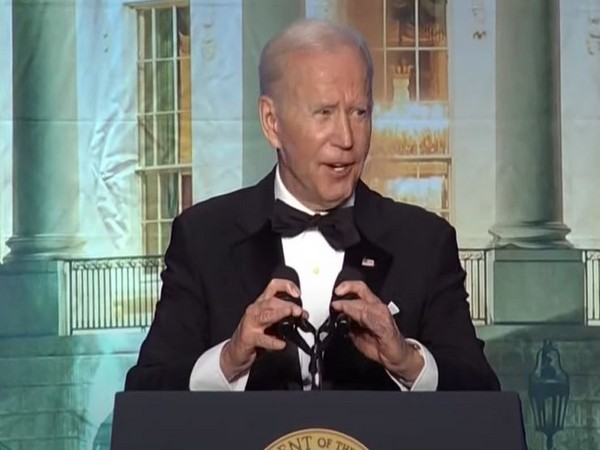 US President Joe Biden at the 2022 White House Correspondents' Dinner
