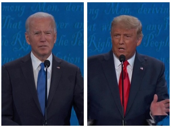 US Preseiden Joe Biden and Former President Donald Trump.