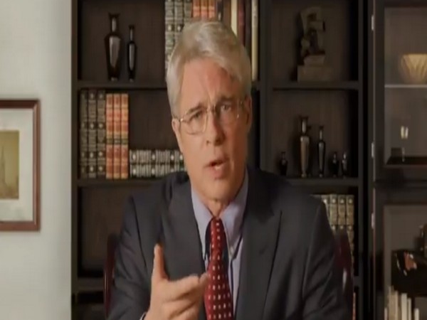 Actor Brad Pitt as Dr. Anthony Fauci in 'Saturday Night Live' Home edition (Image courtesy: Twitter) 