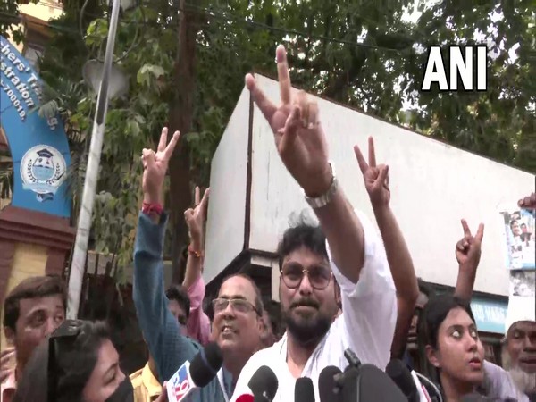 Ballugunge TMC candidate Babul Supriyo. 