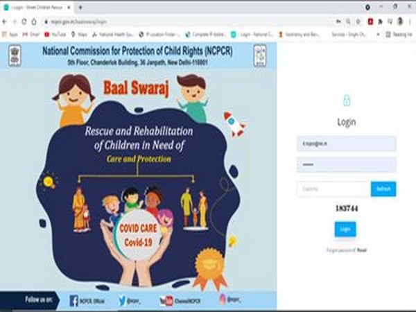 Commission's Bal Swaraj Portal