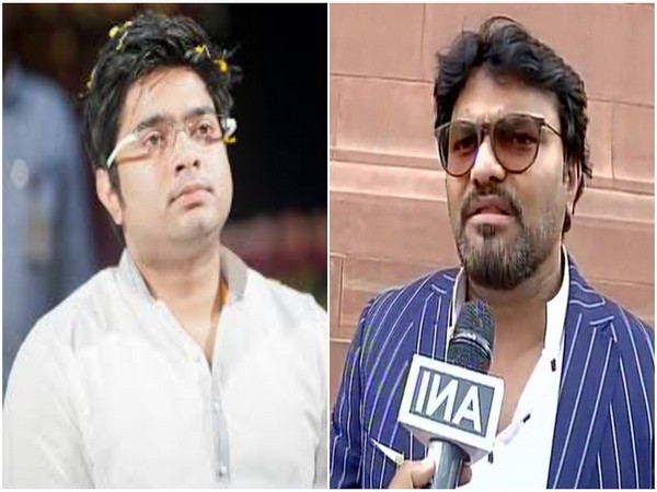 TMC MP Abhishek Banerjee and BJP MP Babul Supriyo
