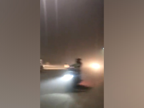 Visuals from Badlapur. (Photo/ ANI)