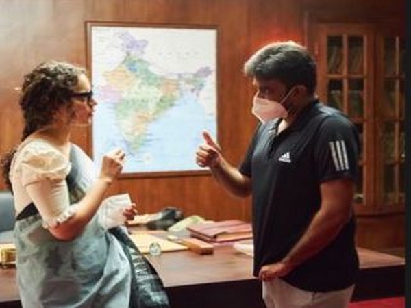 Kangana Ranaut and A.L. Vijay (Image source: Instagram)