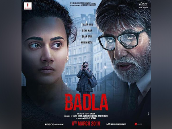 'Badla' poster, Image courtesy: Instagram