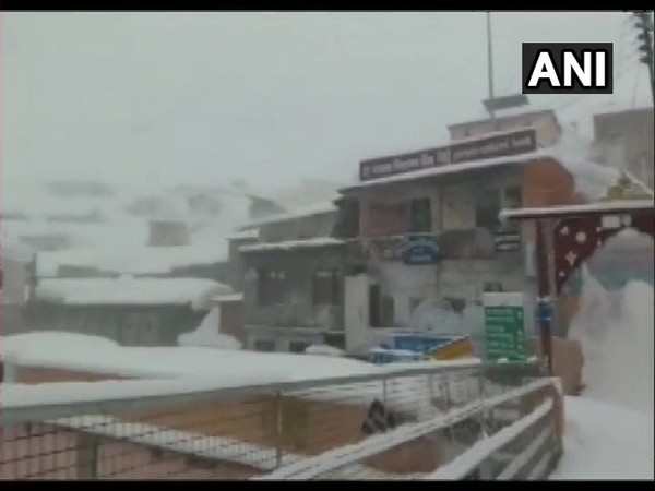 Visual from Badrinath Photo/ANI