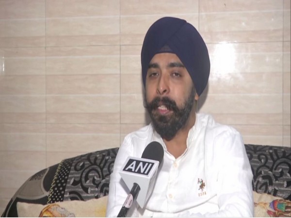 Tajinder Pal Singh Bagga speaking to ANI in New Delhi on Tuesday. Photo/ANI