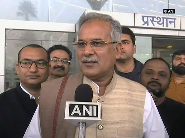 Chhattisgarh Chief Minister Bhupesh Baghel (File photo)