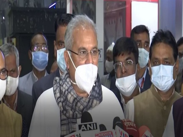 Chhattisgarh Chief Minister Bhupesh Baghel (Photo/ANI)