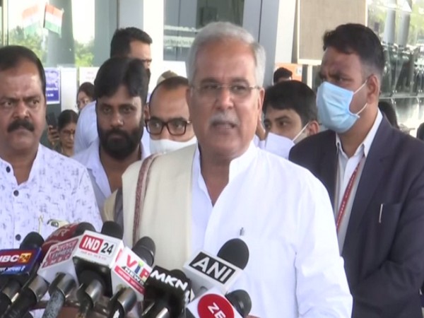 Chhattisgarh Chief Minister Bhupesh Baghel (Photo/ANI)