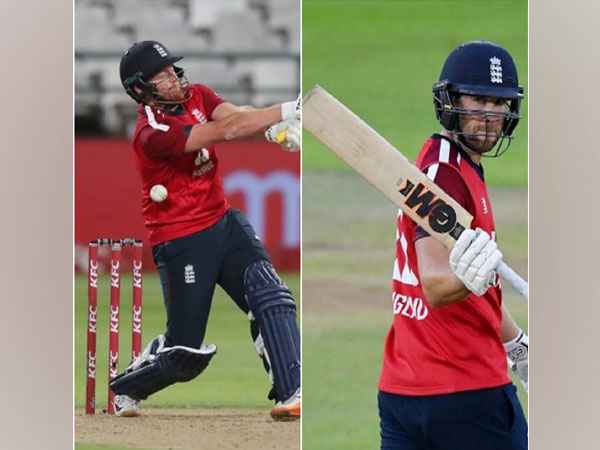 England batsmen Jonny Bairstow and Dawid Malan