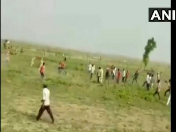 A visual from the incident site in Ballia. (Photo/ANI)