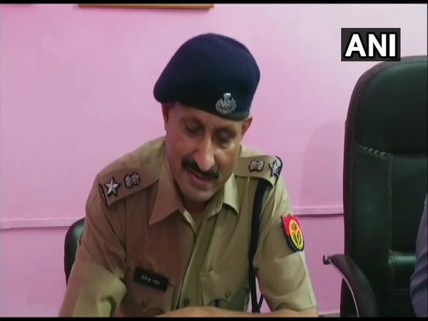 Devendra Nath, Superintendent of Police (SP) of Ballia. (Photo/ANI)