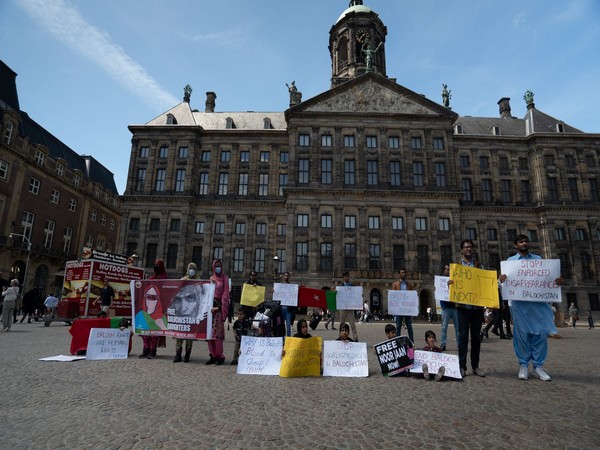 Protest in Amsterdam over enforced disappearances in Balochistan