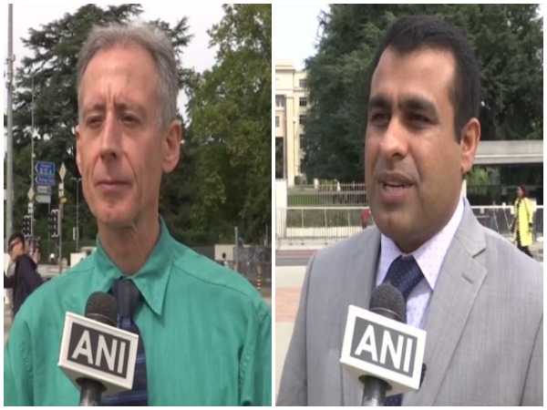 UK-based Human Rights Activist Peter Tatchell and Nabi Bakhsh Baloch from US-based Baloch National Movement speaking to ANI