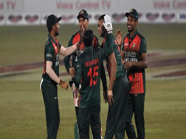 Bangladesh players celebrating (Photo/ ICC Twitter)