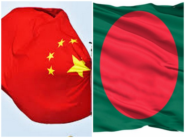 Flags of China and Bangladesh. (Representative Image)