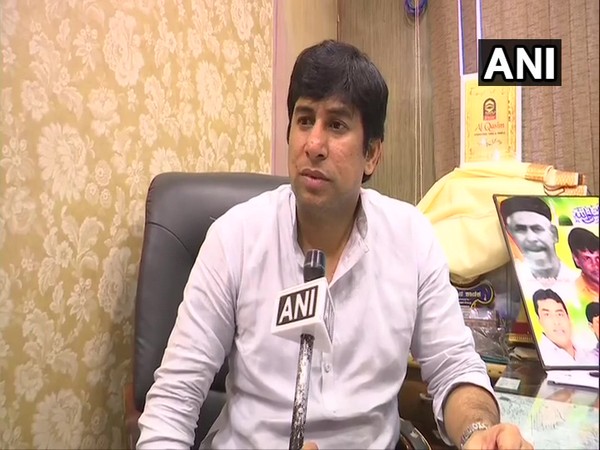 Imran Pasha, who organised anti-CAA protest in Bengaluru, speaking to ANI on Friday. Photo/ANI