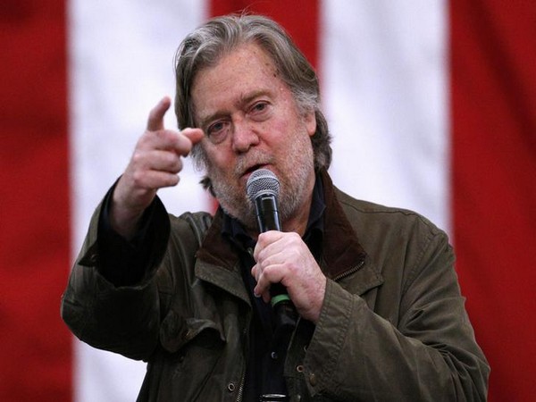 Former US President Donald Trump's aide Stephen Bannon
