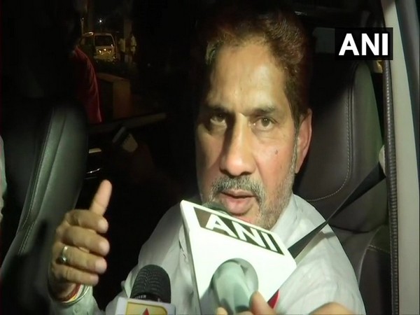 Haryana BJP chief Subhash Barala talking to ANI in New Delhi on Friday 