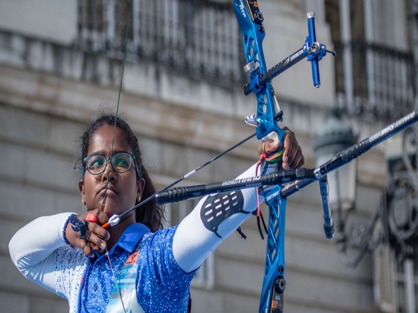 Indian archer Komalika Bari (Photo/World Archery Twitter)