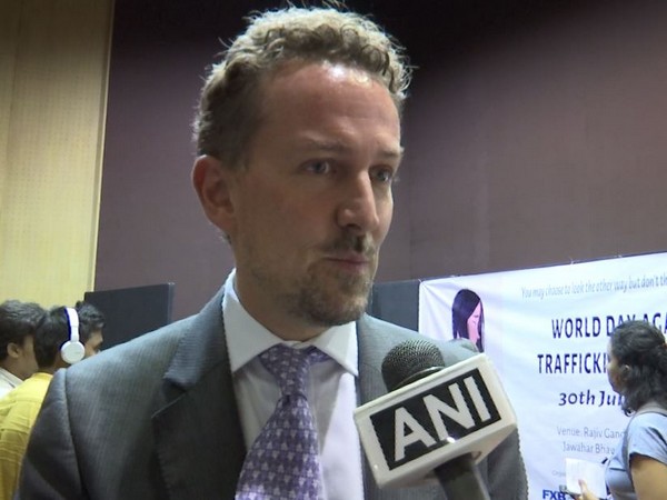 Richard Barlow, Head of Political and Bilateral Affairs, British High Commission New Delhi, speaking to ANI on July 30.