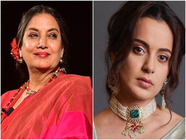 Shabana Azmi, Kangana Ranaut (Image source: Twitter)