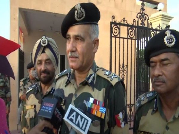 BSF Inspector General NS Jamwal (Photo/ANI)