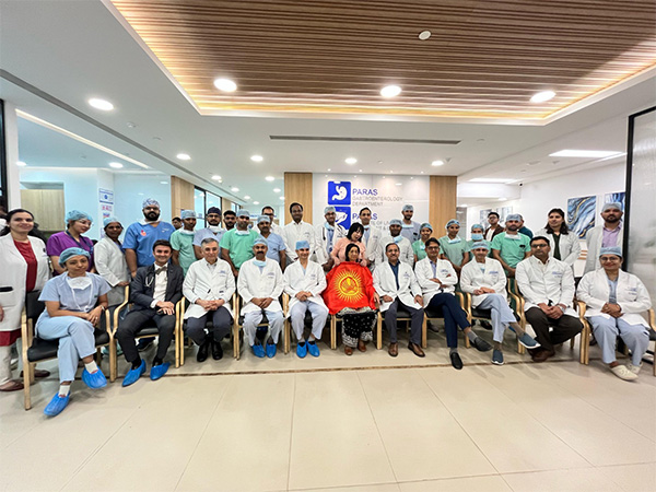 Gurugram hospital performs world’s first living donor liver transplant with double heart valve surgery (Photo/ANI)